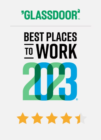 Graphic of Cisco’s ranking in Glassdoor’s 2023 Best Places to Work list.