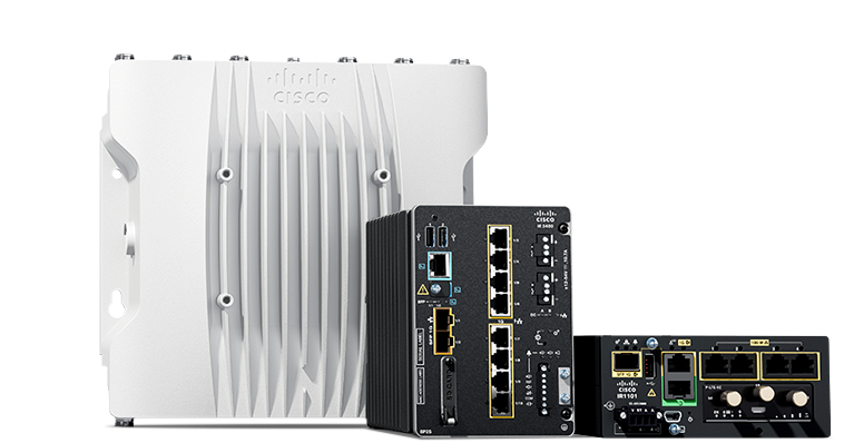 Cisco Switches, Router und Wireless-Produkte für Industrienetzwerke