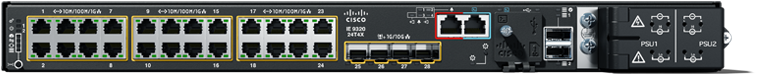 ​​Commutateur Ethernet industriel IE-9320-24T4X ​ 