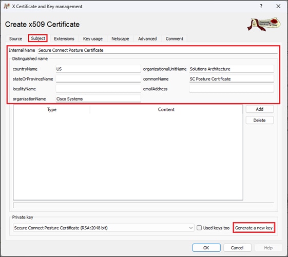 A screenshot of a certificateDescription automatically generated